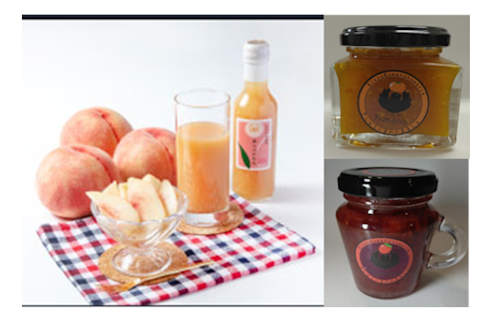 【南海電気鉄道】
”きしゅうくまののまるしぇ”果物ジャム
みかん・あらかわの桃　ジュースセット
（いずれか）